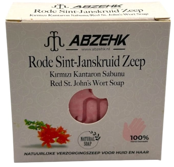 Abzehk Bio Blokzeep Rode Sint-Janskruid 125gr