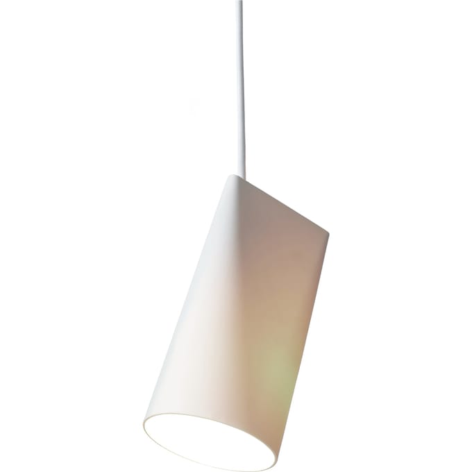 Moebe Ceramic Pendant Hanglamp - white - Ø 11,2 cm