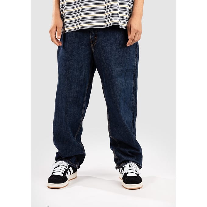 Baggy fit jeans met contrastnaden, model 'CRUSADER'