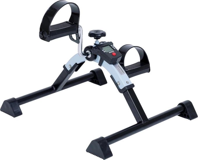 Onder Desk Hometrainer Trappertje met LCD Display - Volledig Geassembleerd & Opvouwbaar