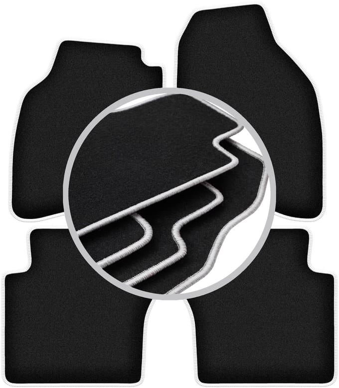 CARLUX-SILVER automatten voor: Honda Jazz II hatchback (2002-2008)