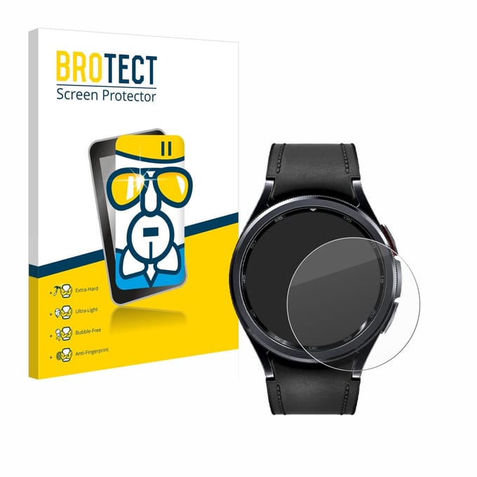 Screenprotector voor Samsung Galaxy Watch 6 Classic (47 mm) Beschermglas transparant