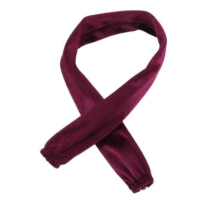 Kettingbeschermer Stofdicht Draad Flanel Doek 60cm Lengte 5cm Breedte met Rits voor Bescherming wit