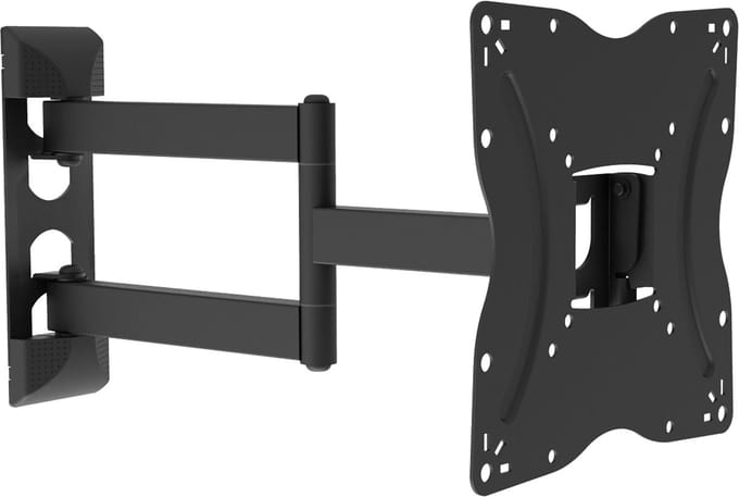 Cabletech Serie - TV Muurbeugel - 13''-42'' - 30kg Draagvermogen - Verstelbare Hoek