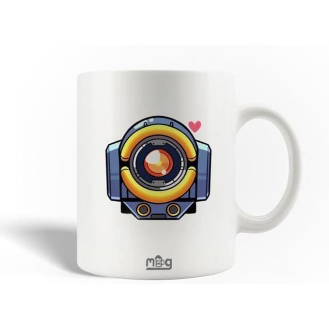 Mug en Céramique - MANIACASE - Apex Legends - 30cl - Compatible Lave-Vaisselle - Blanc blanc