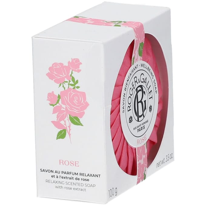 Roger & Gallet Rose Wellbeing Soap 100 Zeep