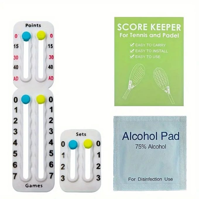Bovista Scorebord - Padel -Tennis - Voetbal - Scoreborden - Wit