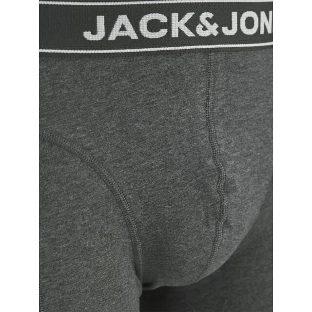 Jack & Jones Heren plus size boxershorts trunks jacblack friday 3-pack multicolor