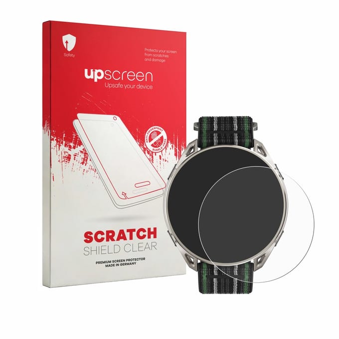 upscreen - Screenprotector voor Amazfit Cheetah 2 Ultra - Folie Beschermfolie transparant