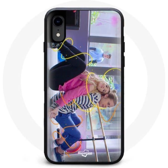 Coque Iphone X Poursuis Tes Rêves Mía Cáceres et Juanma Portolesi