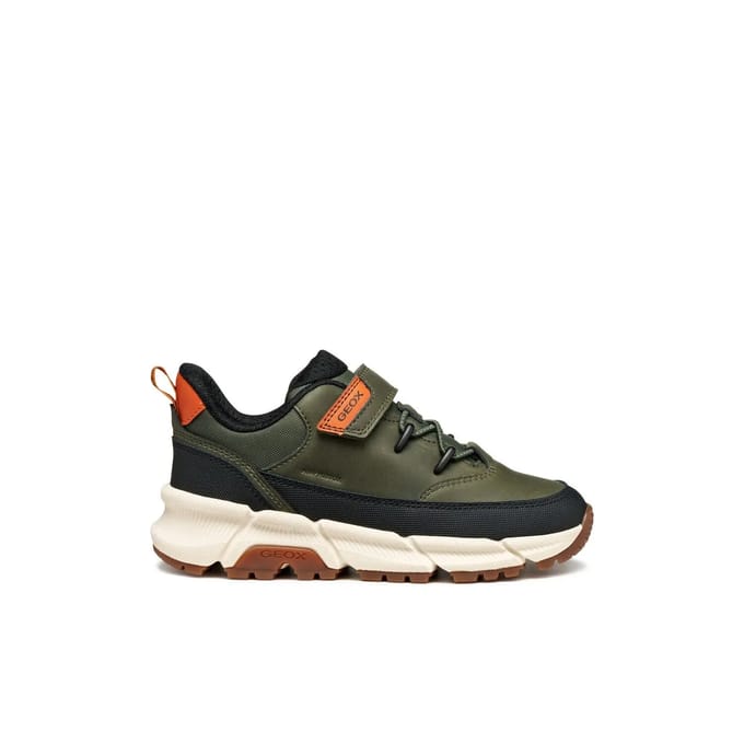 GEOX FLEXYPER PLUS ABX JONGENS Sneakers - MILITAIR GROEN - Maat 28