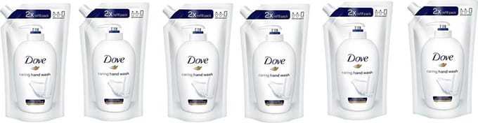 Dove Handzeep Navulling - Original - 6 x 500 ml