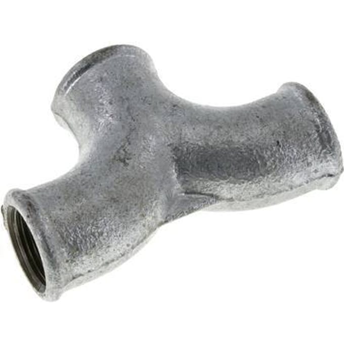 T-koppeling Rp3/4'' Binnendraad smeedbaar gietijzer 25bar (351.25psi)
