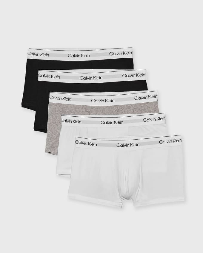 LOW RISE TRUNK ICON COTTON STRETCH 5-PACK