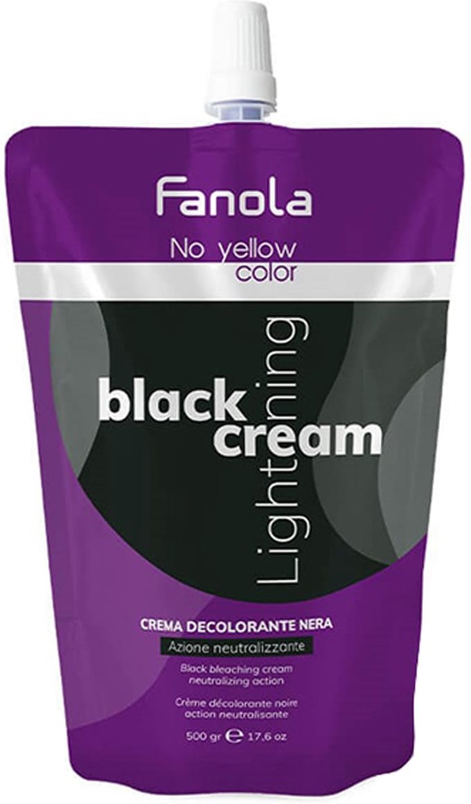 Fanola Crème No Yellow Black Lightening Cream 500gr