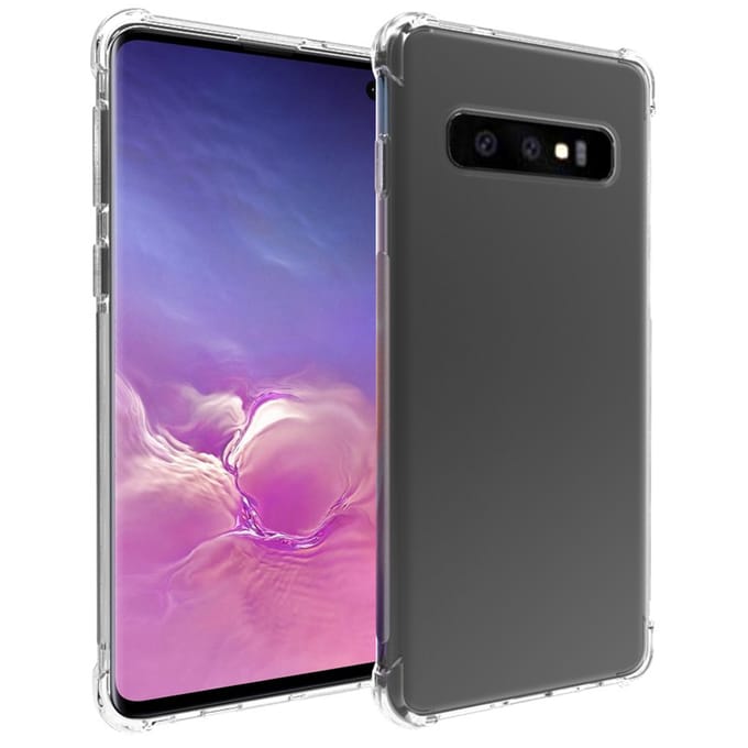 imoshion Hoesje - Geschikt voor Samsung Galaxy S10 - Shockproof Case - Transparant