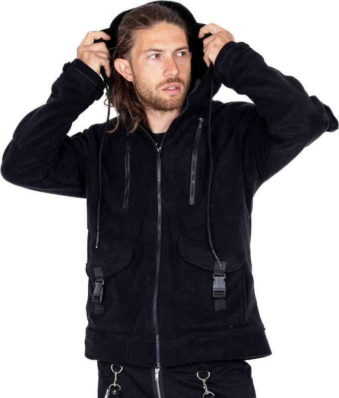 Heartless - Troy Jacket - M - Zwart
