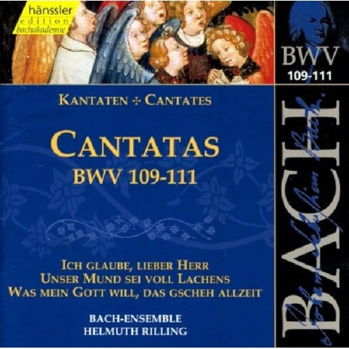 Bach-Ensemble, Helmuth Rilling - J.S. Bach: Cantatas Bwv 109-111 (CD) (Remastered)