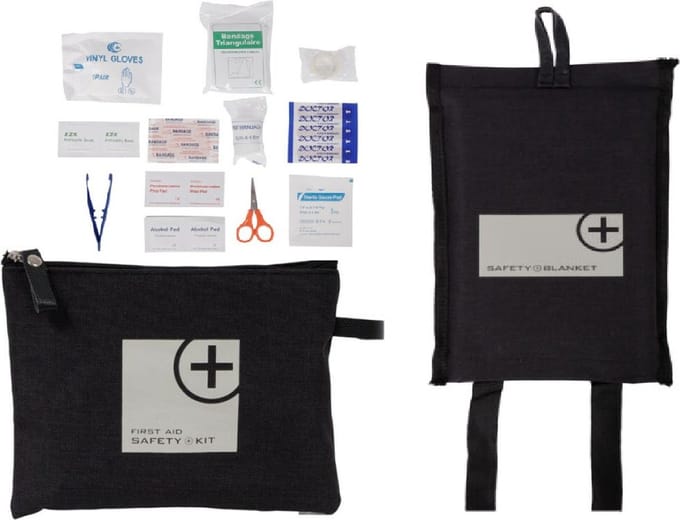 EHBO Kit met Blusdeken - Verbanddoos - EHBO Set - Branddeken - Norländer