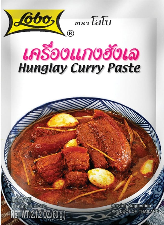 Lobo Hunglay Currypasta 12 x 60 g