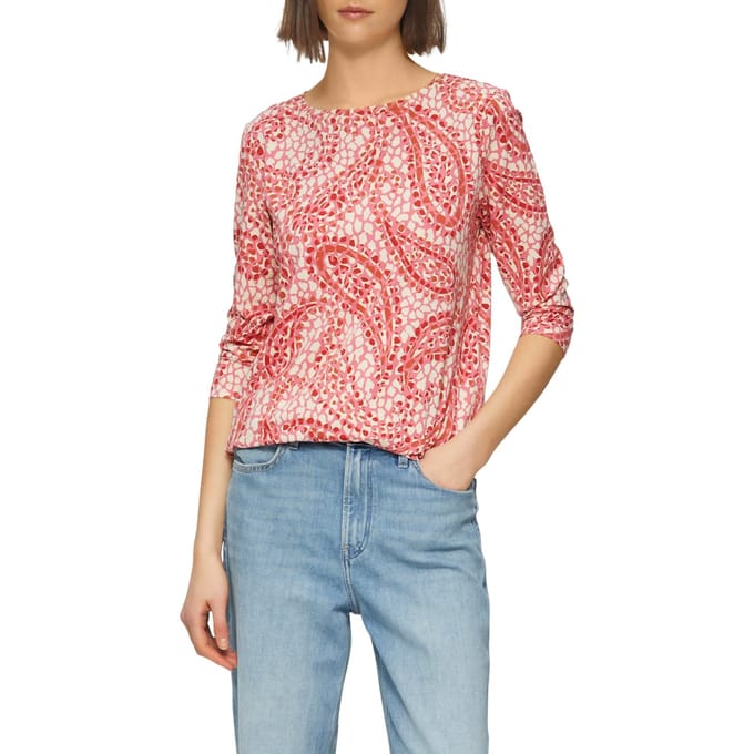s.Oliver  T-shirts Red Größe: 34 | Longsleeves Outlet | Damen | Rot