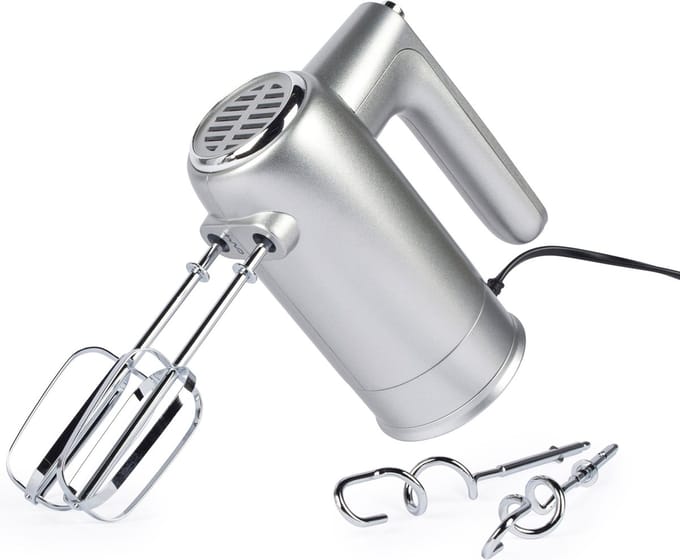 Salter Aspen Handmixer - 5 snelheden - Inclusief accessoires