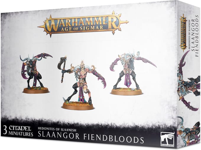 Hedonites of Slaanesh Slaangor Fiendbloods