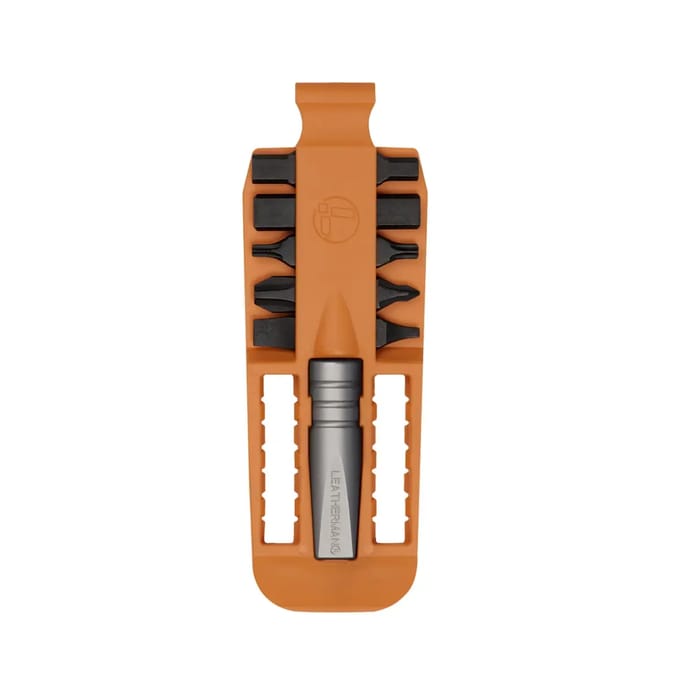 Leatherman Bit Kit #3 Oranje/Zilver – Compacte Uitbreidingsset met Bit Driver
