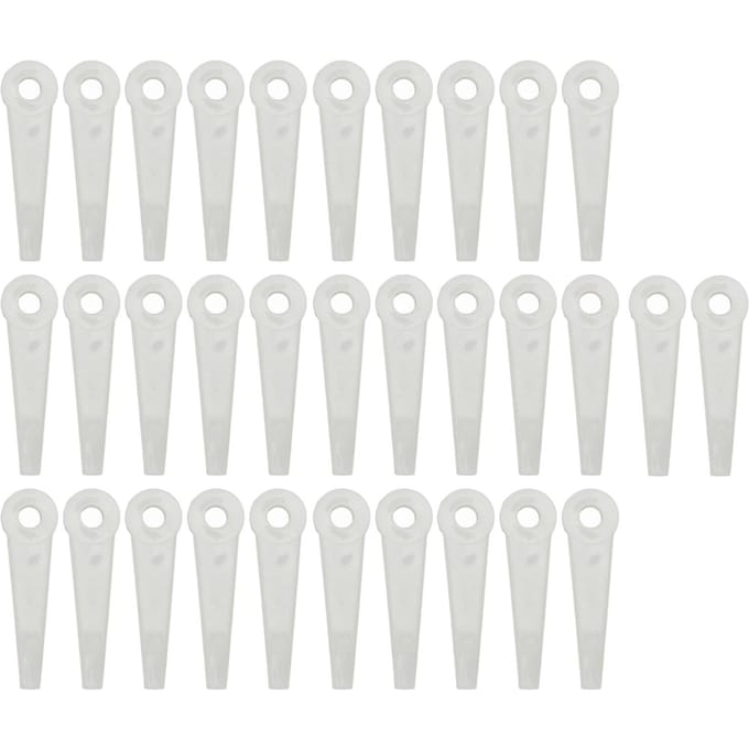 32 STUKS Plastic Snijmessen Gazonmaaier Mes Vervanging Grastrimmerkop Accessoires