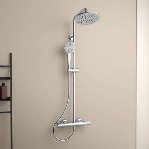 Ideal Standard Ceratherm T50 Douchesysteem Met Douchethermostaat Chroom