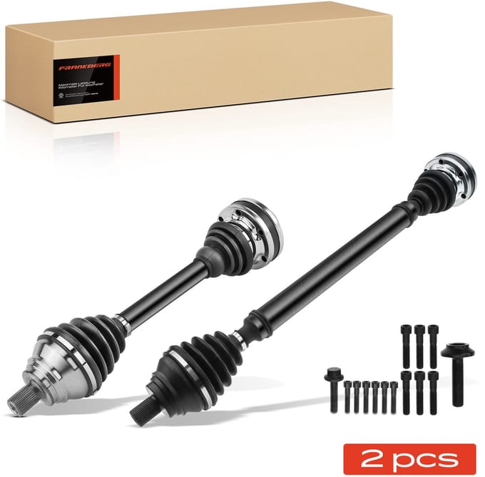 Frankberg 2x Aandrijfas Vooras voor VW Golf Plus V Variant Jetta III