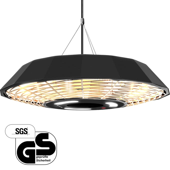 TROTEC Design-plafondstraler IR 2010 SC infraroodverwarming