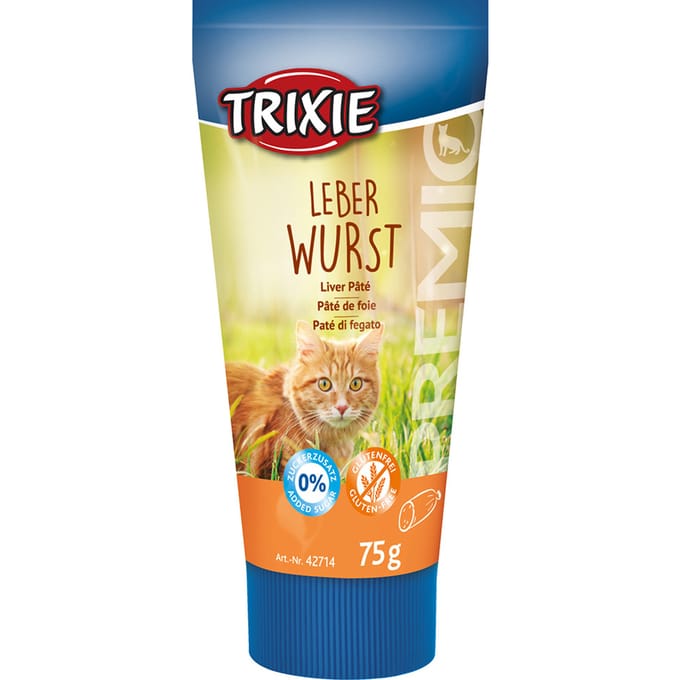 75g Trixie PREMIO Leverworst Kattensnacks