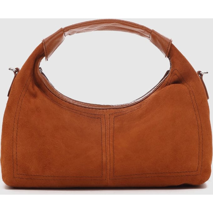 Núnoo Dandy Suede Pecan Brown Taglia: OS | Borse a mano Outlet | Donna | Marrone