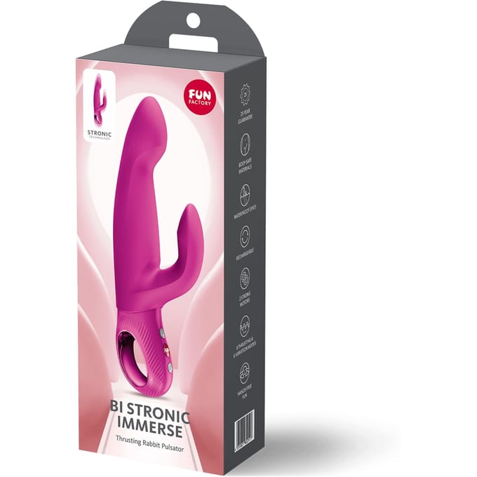 Bi Stronic Immerse Thrusting Rabbit Vibrator