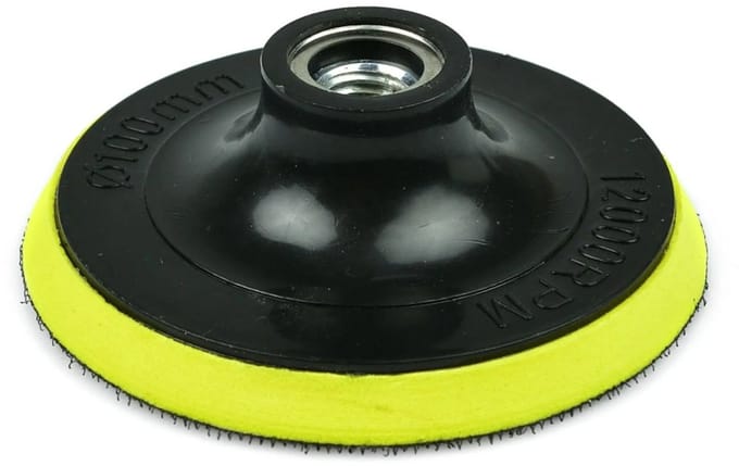 GEKO Polijstpad - Schuimrubber - 100 mm - M14 aansluiting