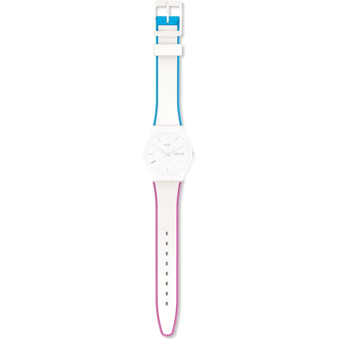 Swatch Plastic - Originals Medium (34mm) /Access/Solar/Musicall/Stop - G/SK/SL/SR/SS/SO28 AGW708 GW708 Edgyline band