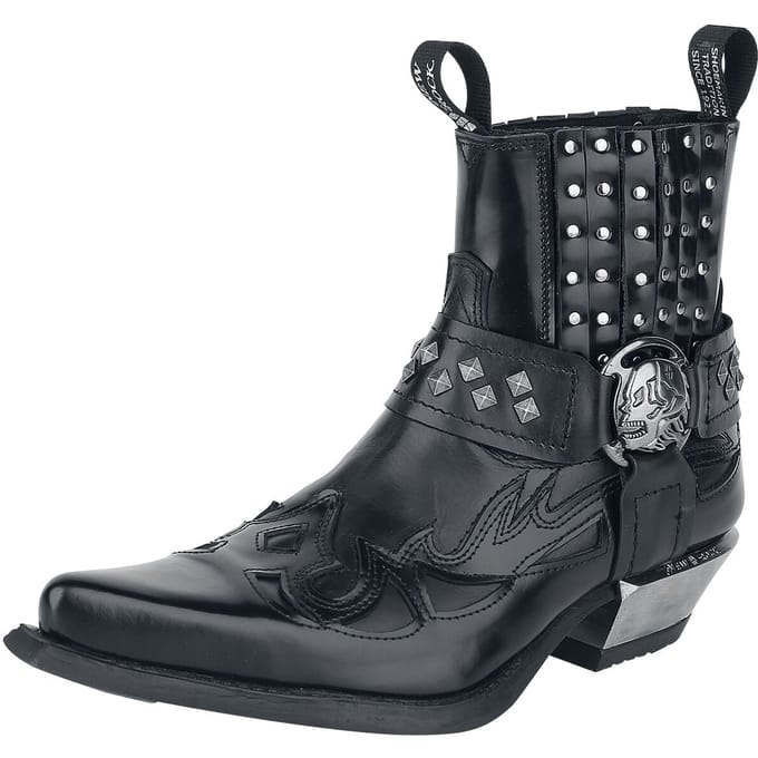 New Rock Laars - Antik - EU40 tot EU47 - voor Mannen - zwart