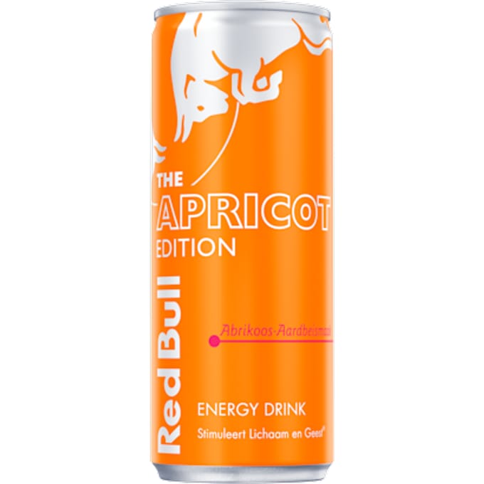 Energy drink abrikoos aardbei