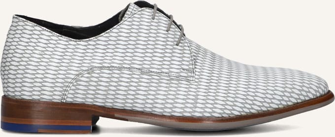 Floris Van Bommel Sfm-30199 De Netter Nette schoenen - Veterschoenen - Heren - Wit - Maat 40