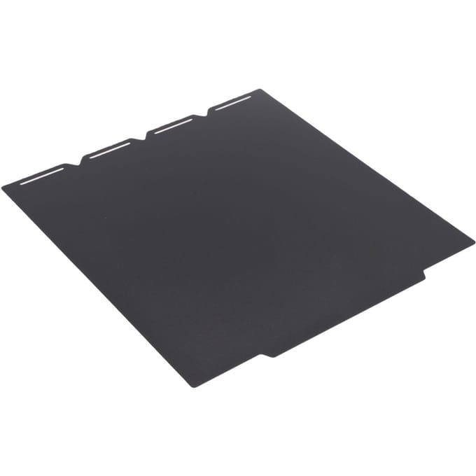 Plaque d'impression compatible avec l'imprimante 3D Snapmaker U1 270x270mm Double face Mate Basse température Lit d'impression à froid Première couche élevée black
