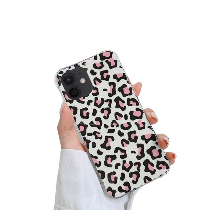 Mocaa iPhone 12 Mini Shockproof Luipaardprint Hoesje Meerkleurig