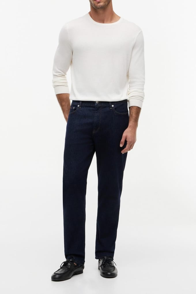 Tommy Hilfiger Dc Cotton/lyocell Sweater Ivory Größe: M | Pullover Outlet | Herren | Weiß