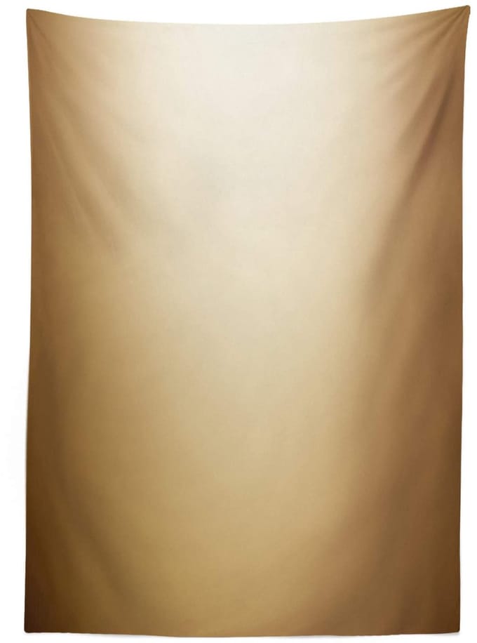 ABAKUHAUS Tafelkleed 140x240 cm – Satijnmix, crème-lichtbruin