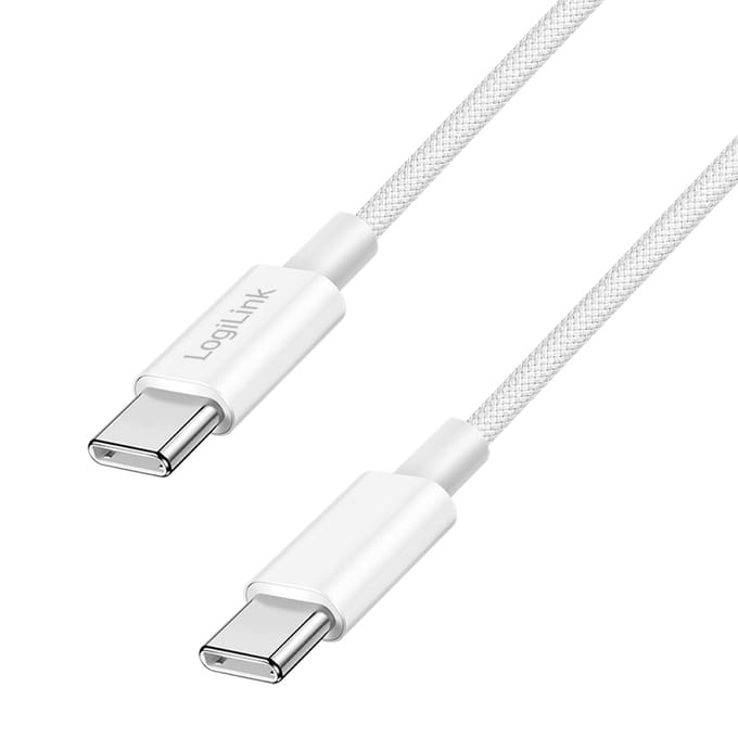 LogiLink CU0340 USB-kabel USB 2.0 0,5 m USB C Wit