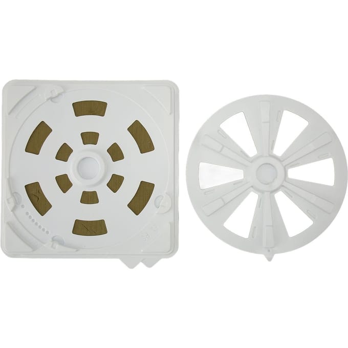 Mierenzuur Verdamper Dispenser Plastic Imkerij Behandelingsbak Gereedschap voor Bijenkasten Imkerij white