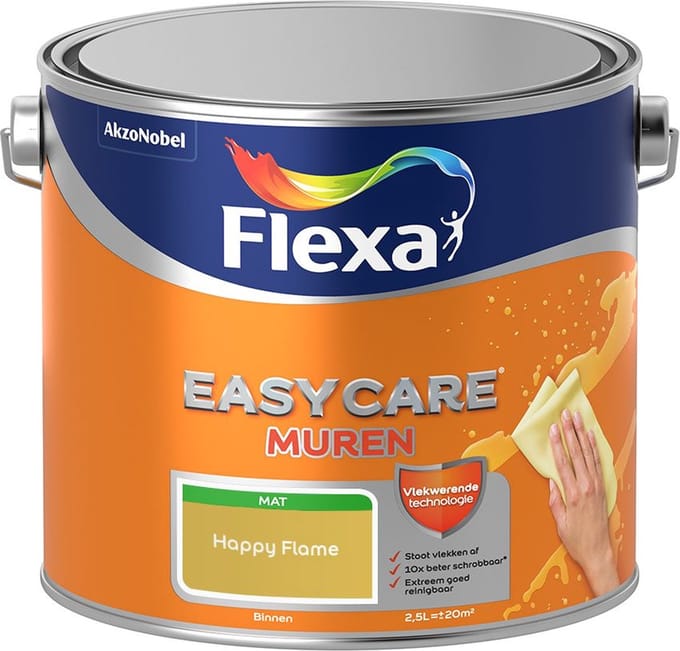 Flexa - Easycare Muren - Happy Flame - Mengverf - 2,5 L
