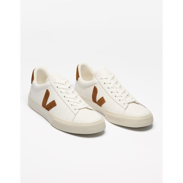Veja Campo Leather Sneakers Wit Cp0521058