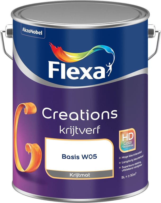 Flexa - Creations Muurverf Krijt - Early Dew - Mengverf - 5 L