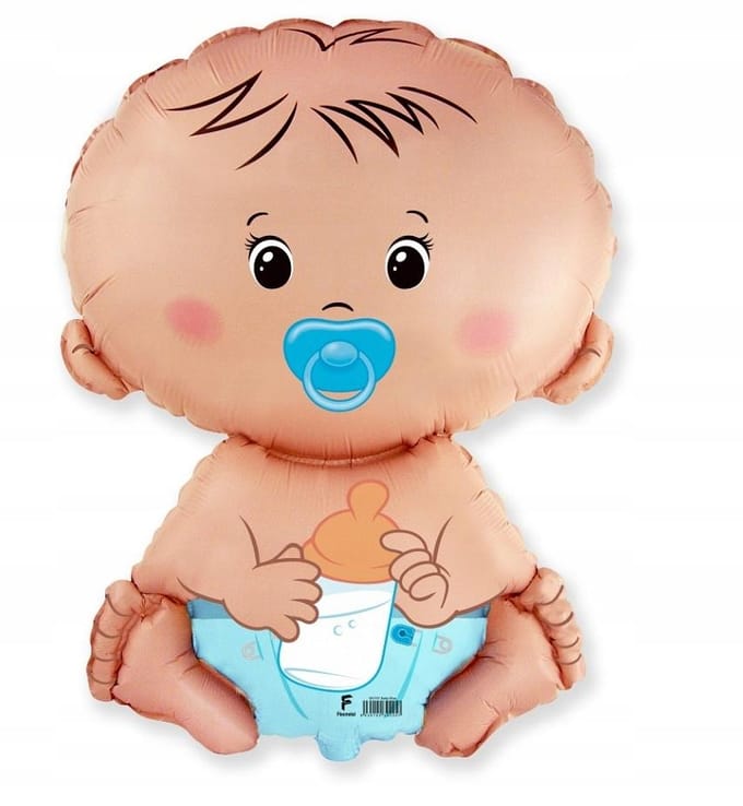 Ballon Foil 24  Fx -  Bébé Garçon  1 Pcs.